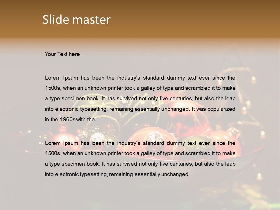 December Atmosphere Fast PowerPoint Template