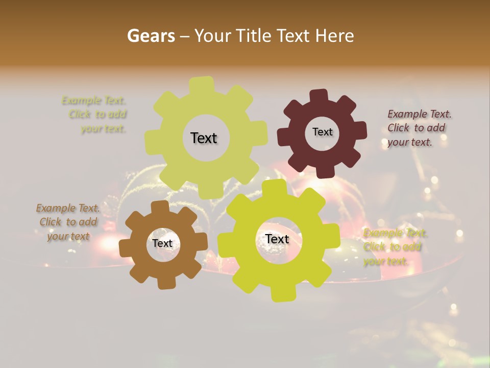 December Atmosphere Fast PowerPoint Template