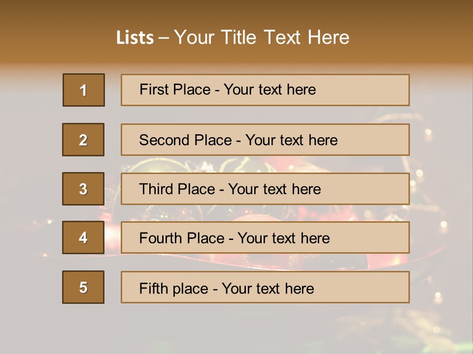 December Atmosphere Fast PowerPoint Template