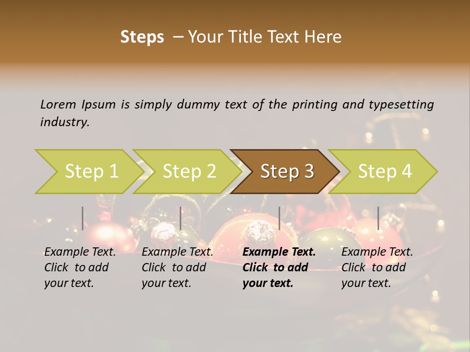 December Atmosphere Fast PowerPoint Template
