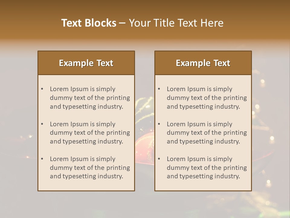 December Atmosphere Fast PowerPoint Template
