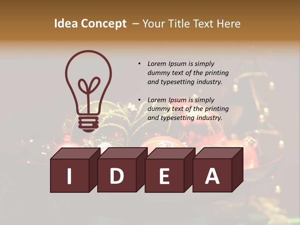 December Atmosphere Fast PowerPoint Template