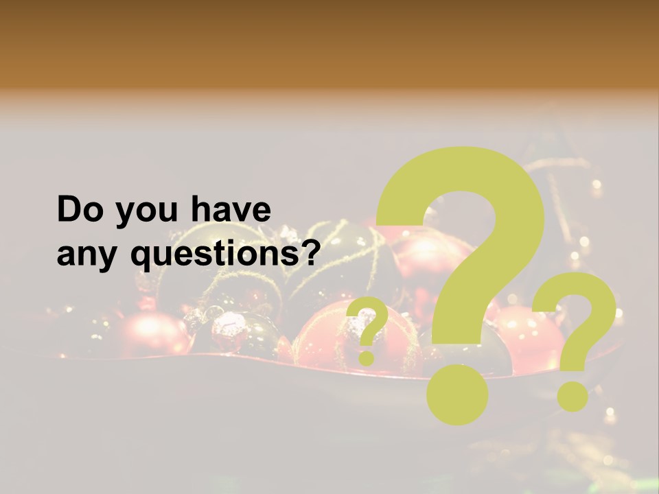 December Atmosphere Fast PowerPoint Template