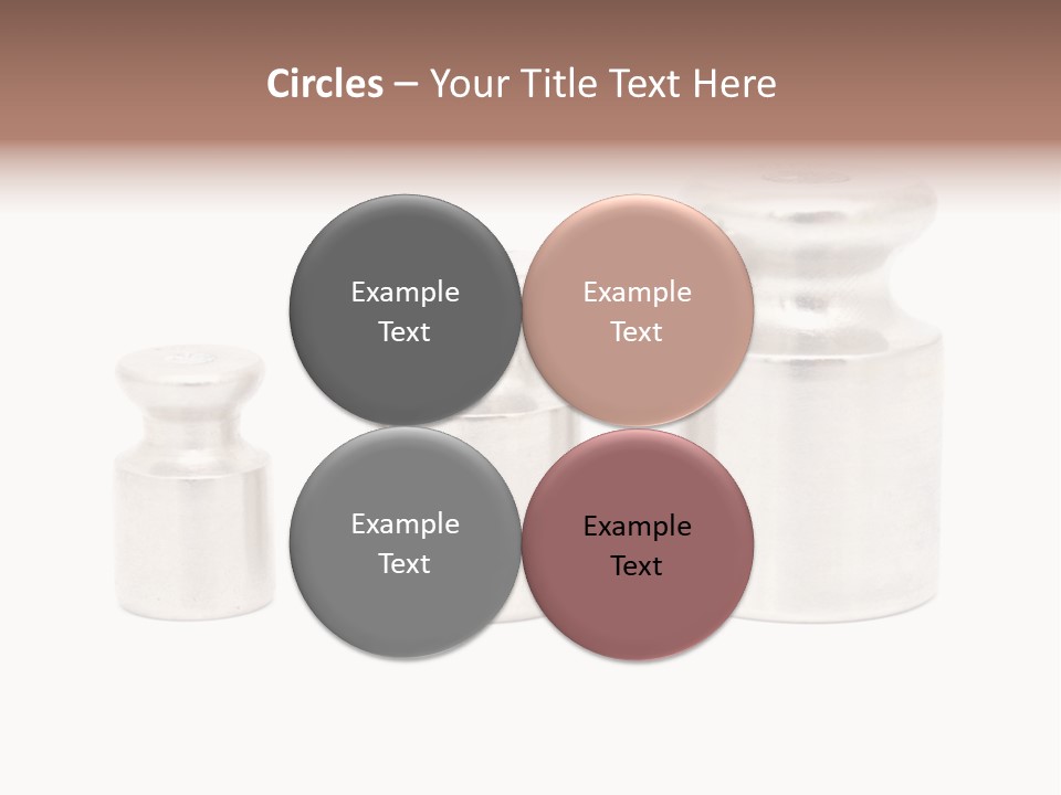 Kilogram Metal White PowerPoint Template