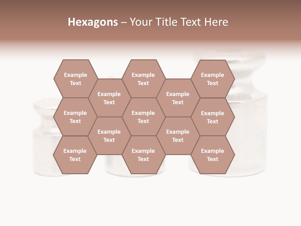 Kilogram Metal White PowerPoint Template