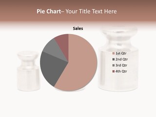 Kilogram Metal White PowerPoint Template