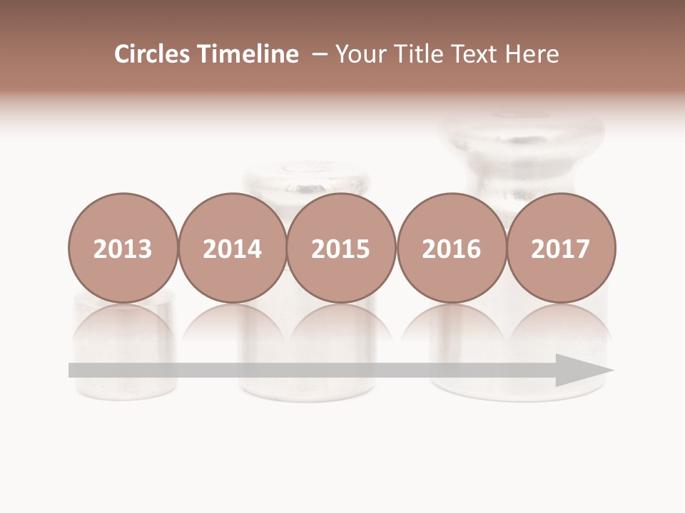 Kilogram Metal White PowerPoint Template