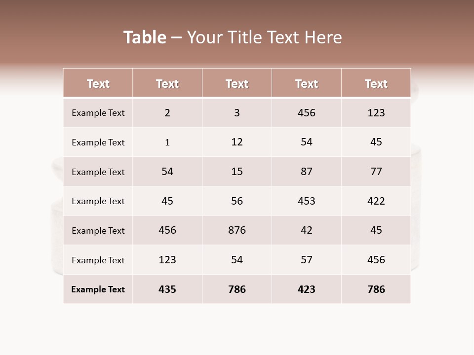 Kilogram Metal White PowerPoint Template