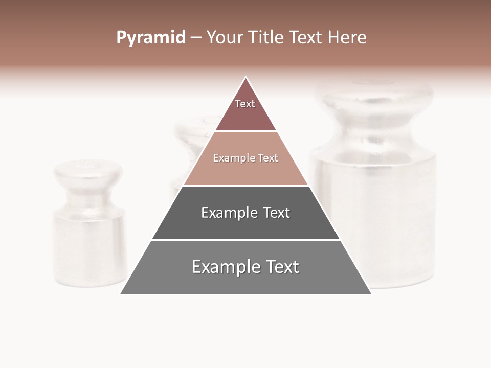 Kilogram Metal White PowerPoint Template