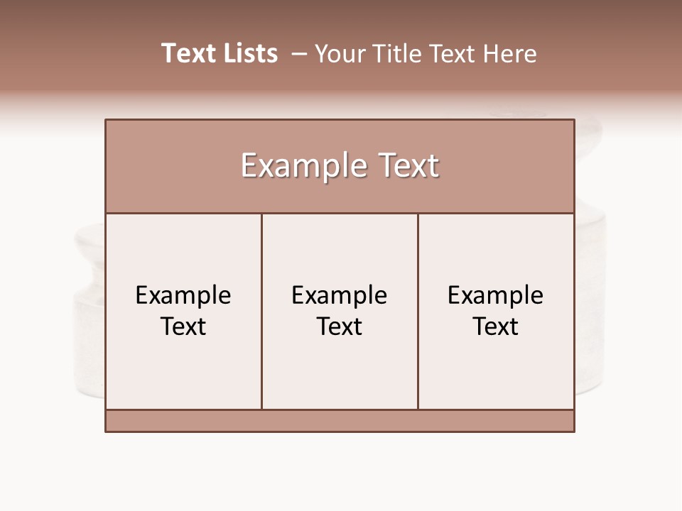 Kilogram Metal White PowerPoint Template