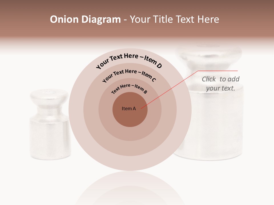 Kilogram Metal White PowerPoint Template