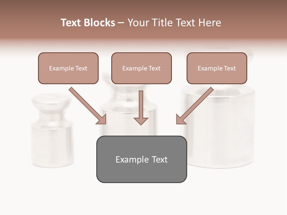 Kilogram Metal White PowerPoint Template