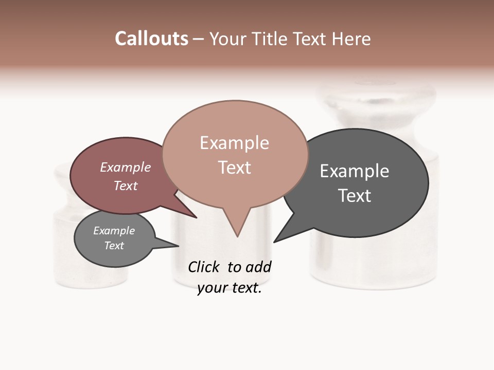 Kilogram Metal White PowerPoint Template