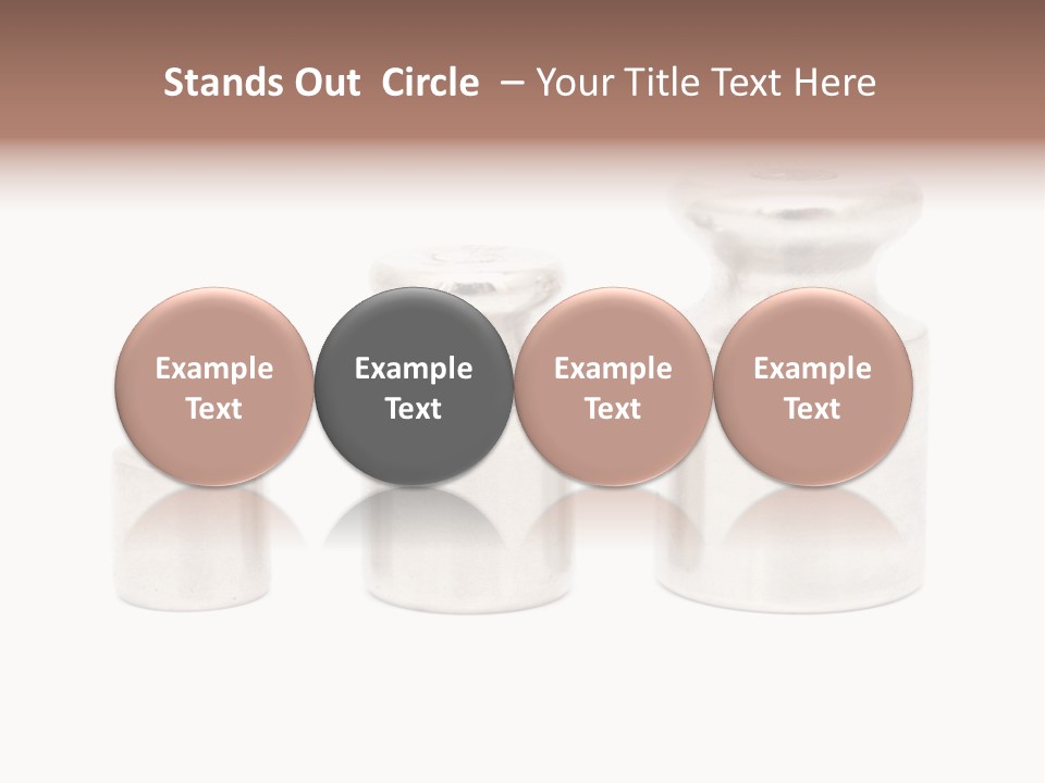 Kilogram Metal White PowerPoint Template