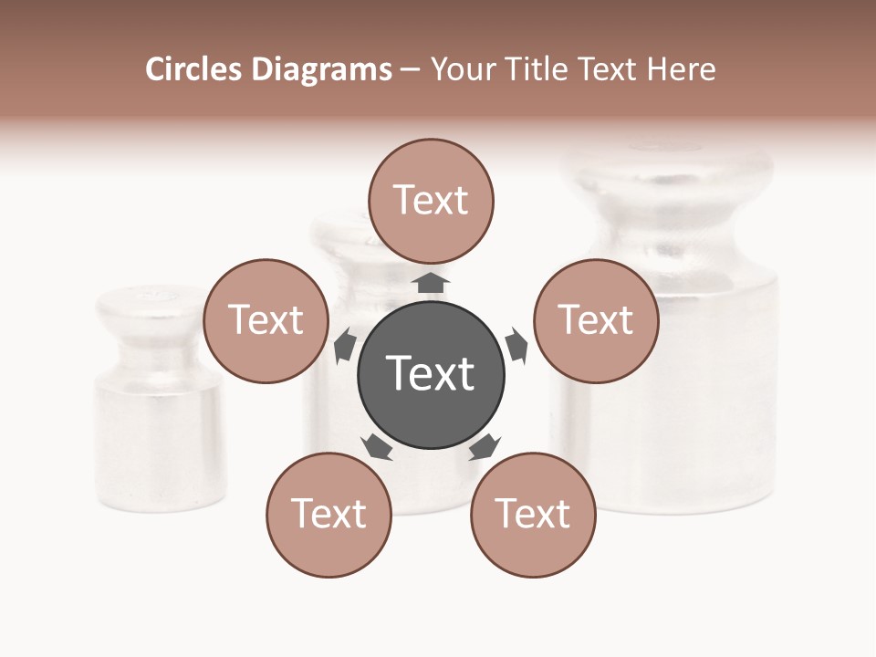 Kilogram Metal White PowerPoint Template