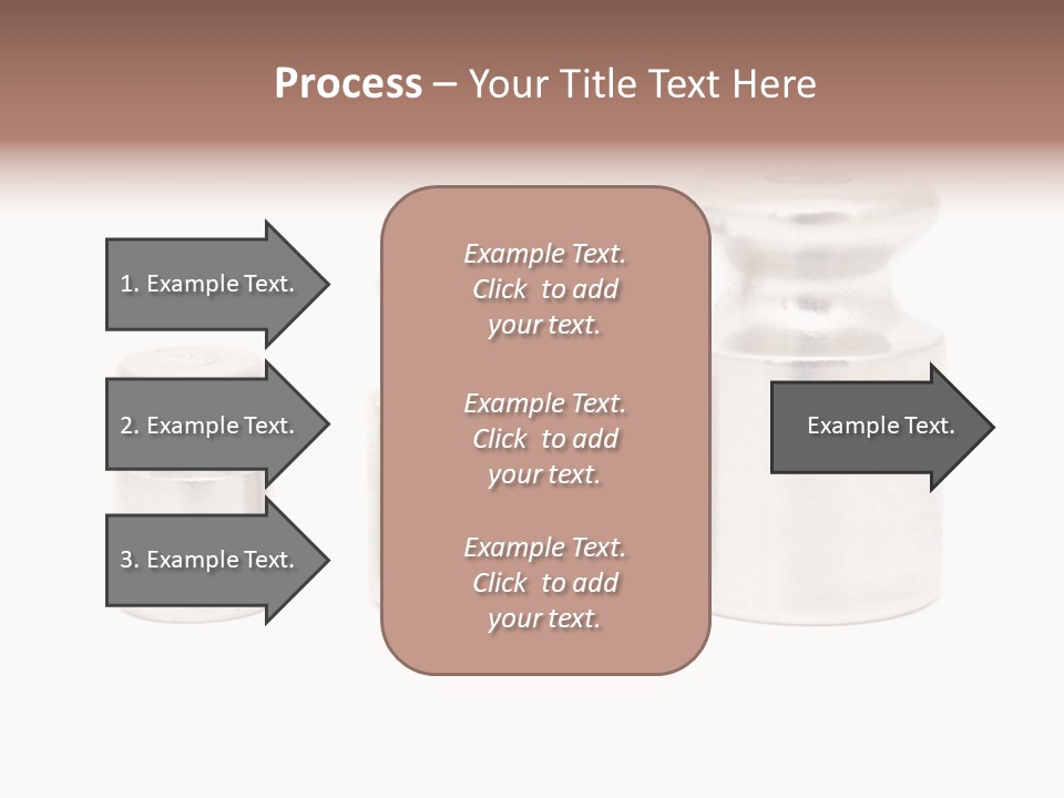 Kilogram Metal White PowerPoint Template