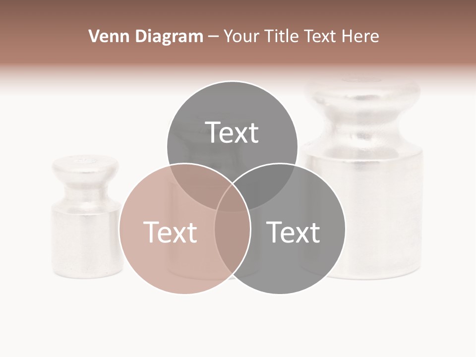 Kilogram Metal White PowerPoint Template