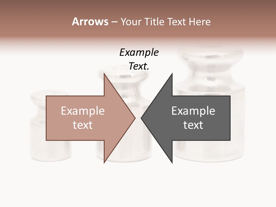 Kilogram Metal White PowerPoint Template