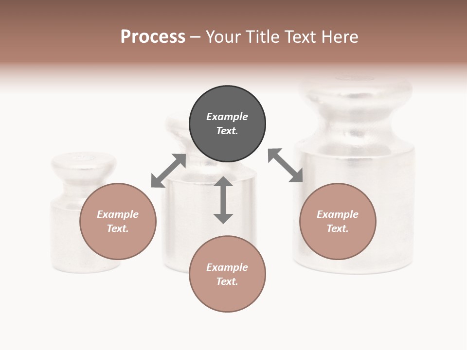 Kilogram Metal White PowerPoint Template