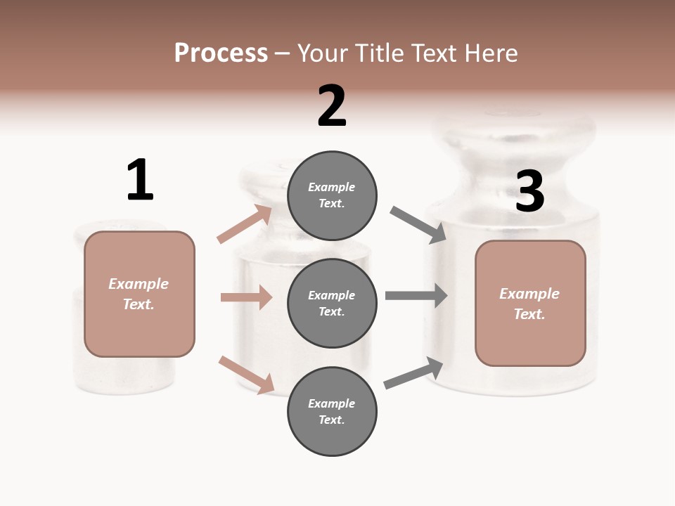 Kilogram Metal White PowerPoint Template