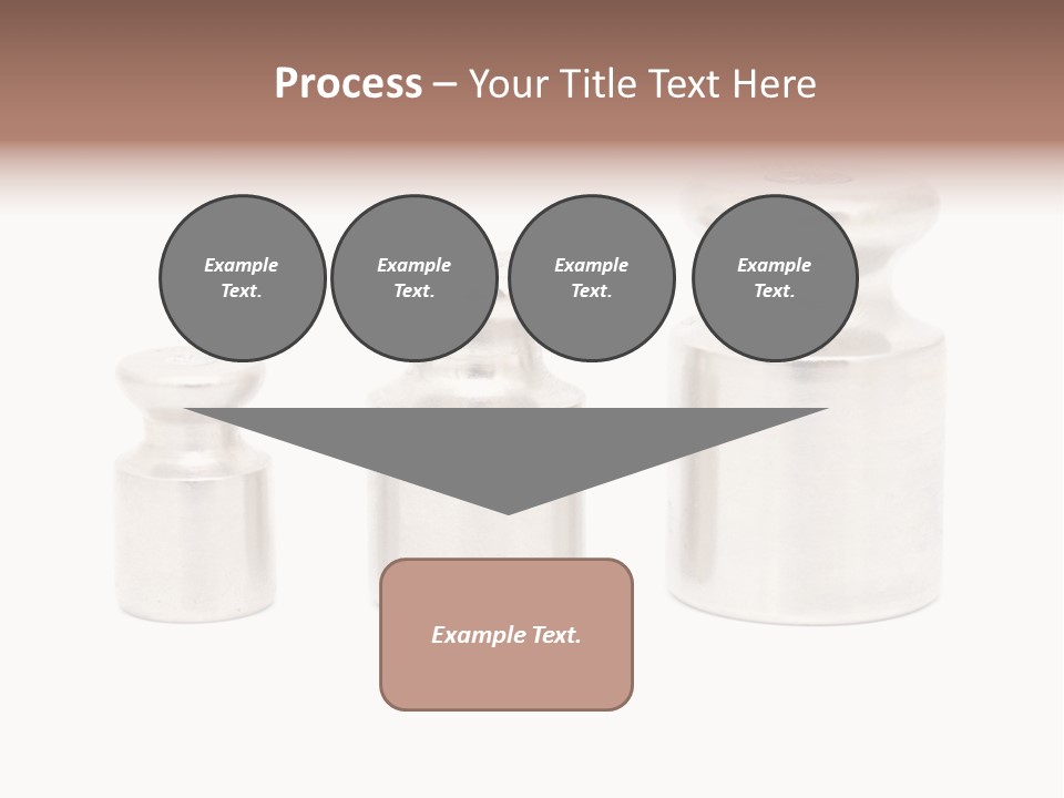 Kilogram Metal White PowerPoint Template