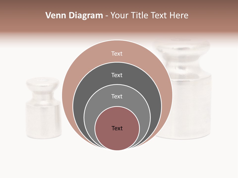 Kilogram Metal White PowerPoint Template