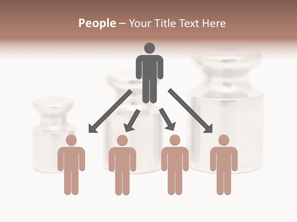 Kilogram Metal White PowerPoint Template