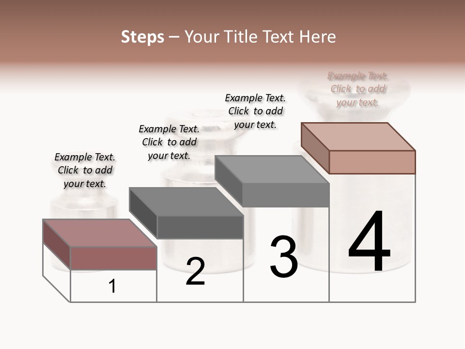 Kilogram Metal White PowerPoint Template