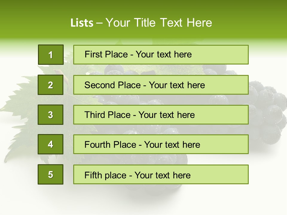 Cosmetic Juicy Healthy PowerPoint Template
