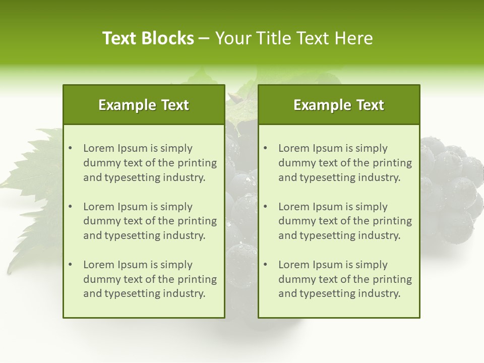 Cosmetic Juicy Healthy PowerPoint Template