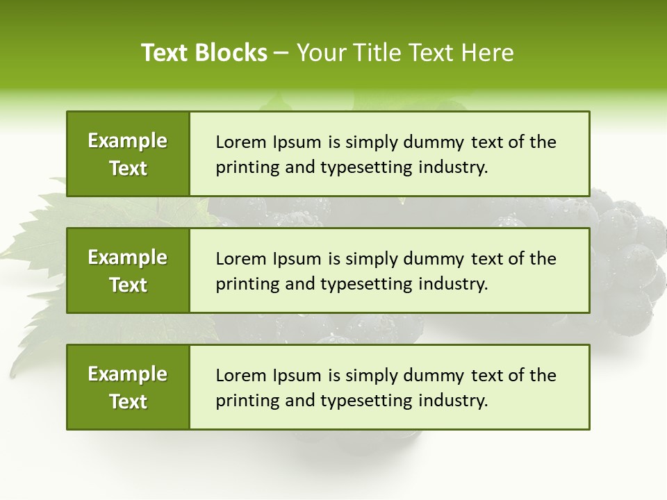 Cosmetic Juicy Healthy PowerPoint Template