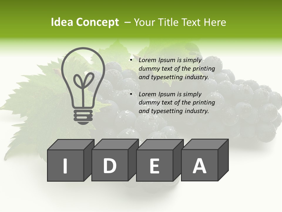 Cosmetic Juicy Healthy PowerPoint Template