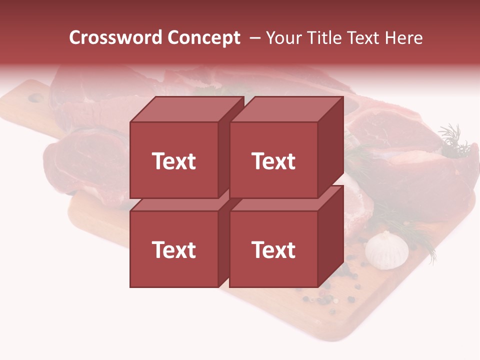 Out Green Eye PowerPoint Template