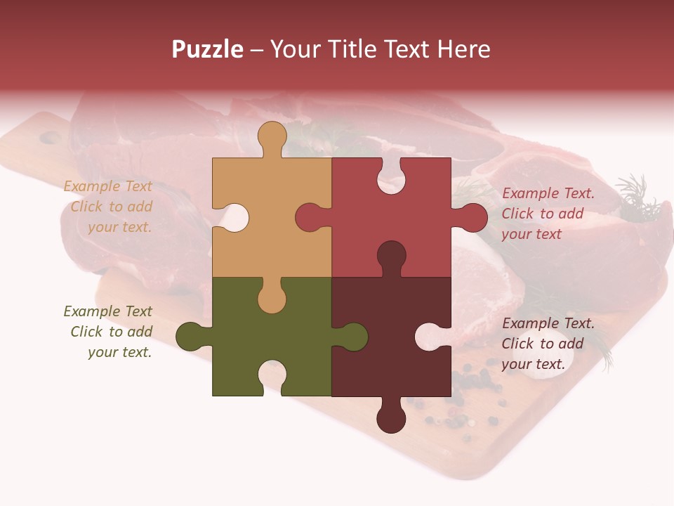 Out Green Eye PowerPoint Template