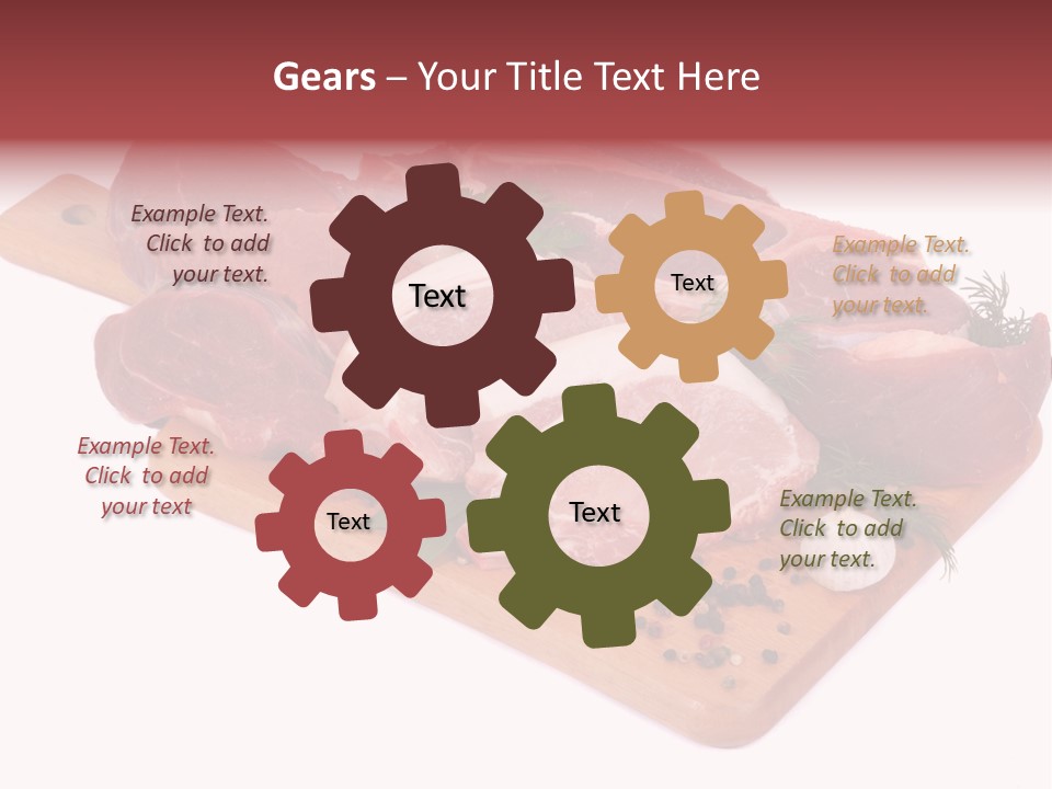 Out Green Eye PowerPoint Template