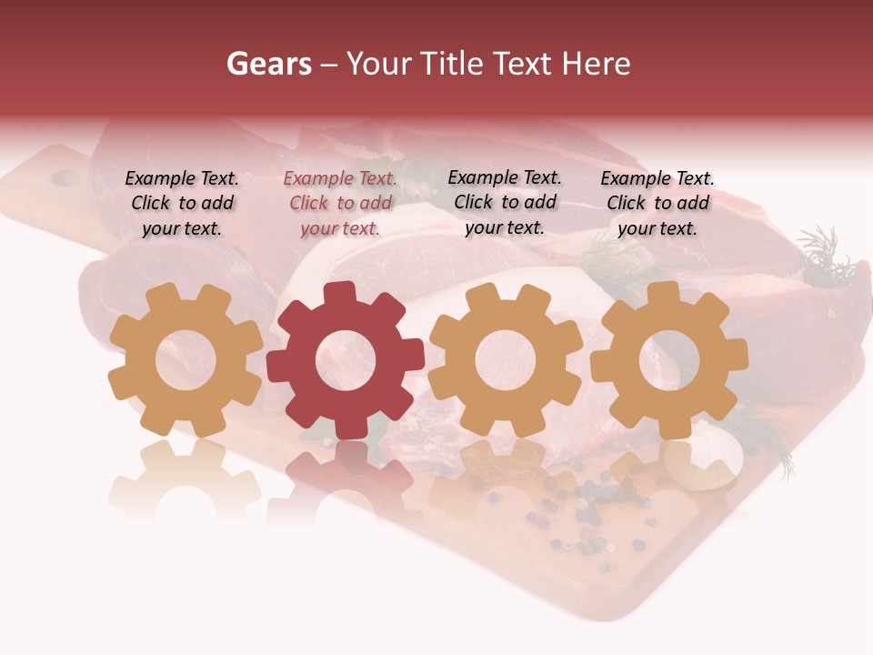 Out Green Eye PowerPoint Template