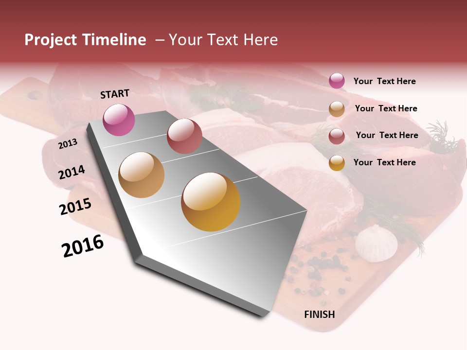 Out Green Eye PowerPoint Template