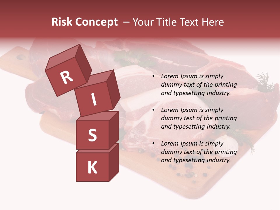 Out Green Eye PowerPoint Template