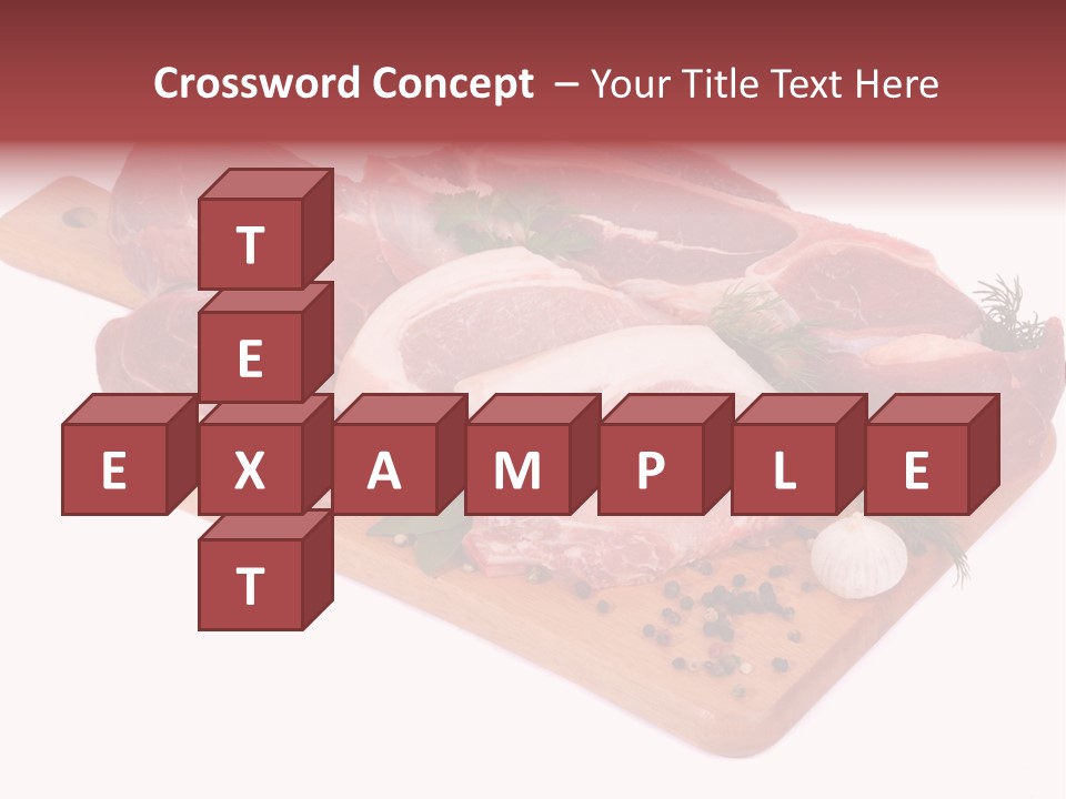 Out Green Eye PowerPoint Template