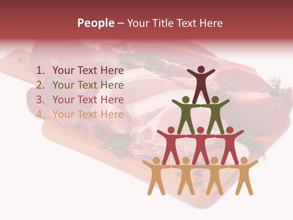 Out Green Eye PowerPoint Template