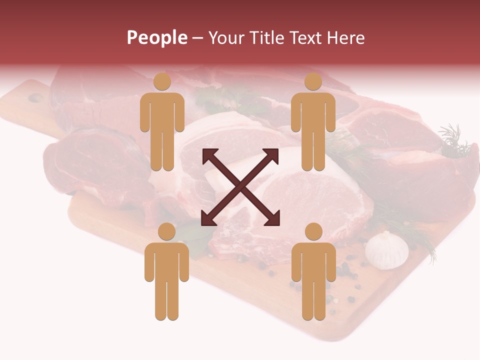 Out Green Eye PowerPoint Template