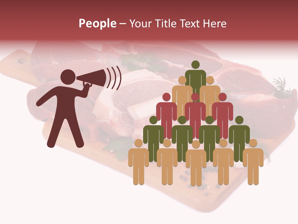 Out Green Eye PowerPoint Template