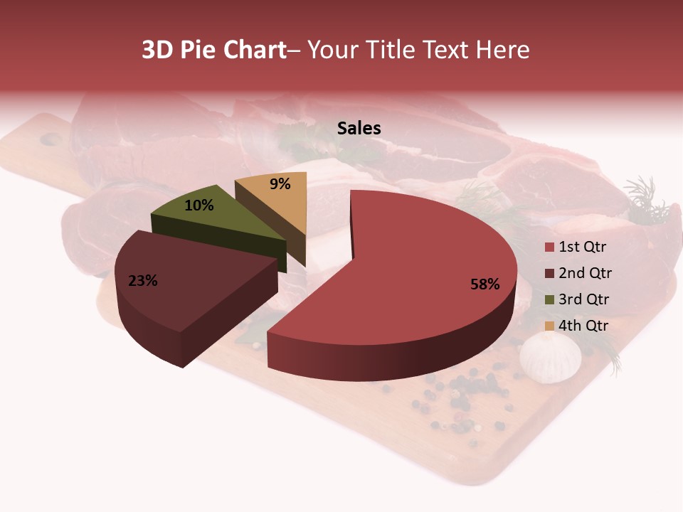 Out Green Eye PowerPoint Template