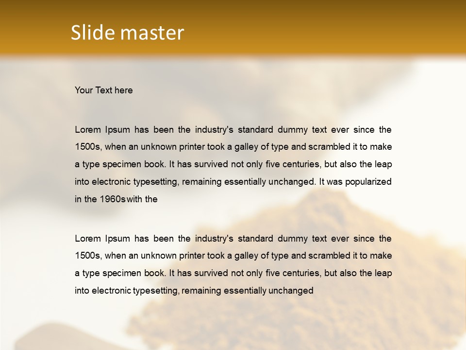 Turmeric PowerPoint Template