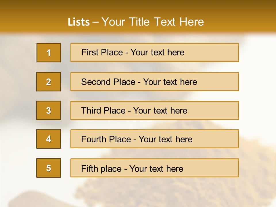 Turmeric PowerPoint Template