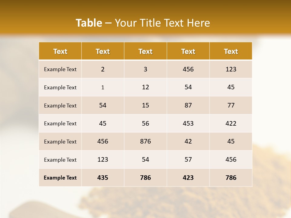 Turmeric PowerPoint Template
