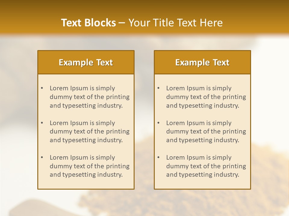 Turmeric PowerPoint Template