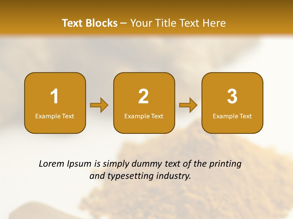 Turmeric PowerPoint Template