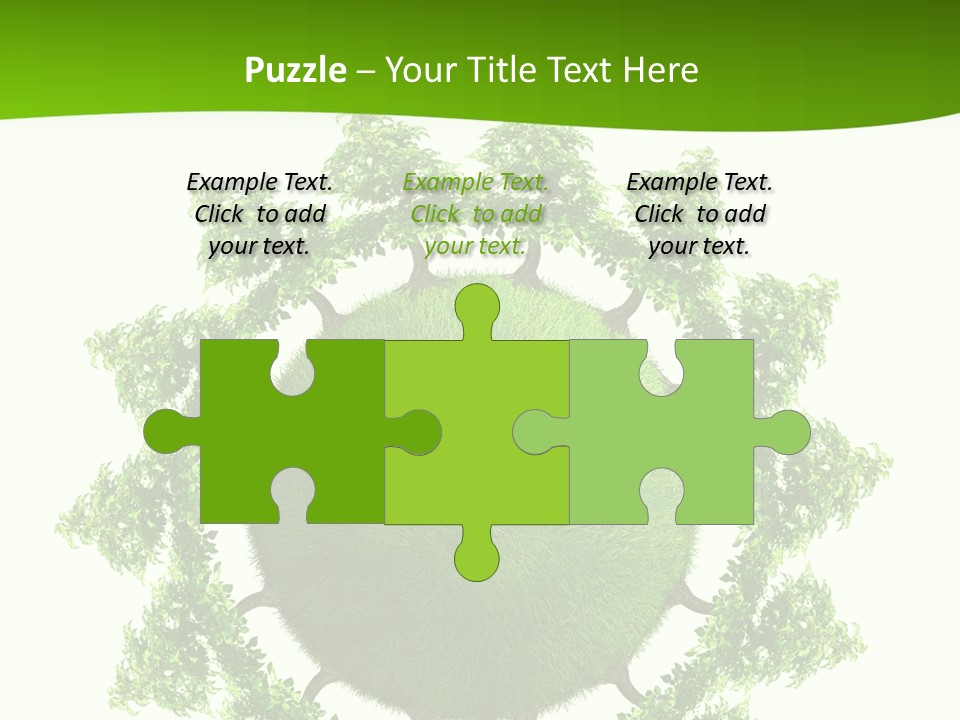 Concept Illustration Foliage PowerPoint Template