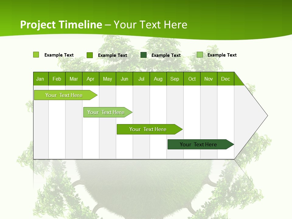 Concept Illustration Foliage PowerPoint Template